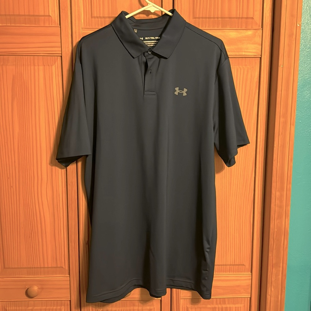 Navy XLT Under Armour polo